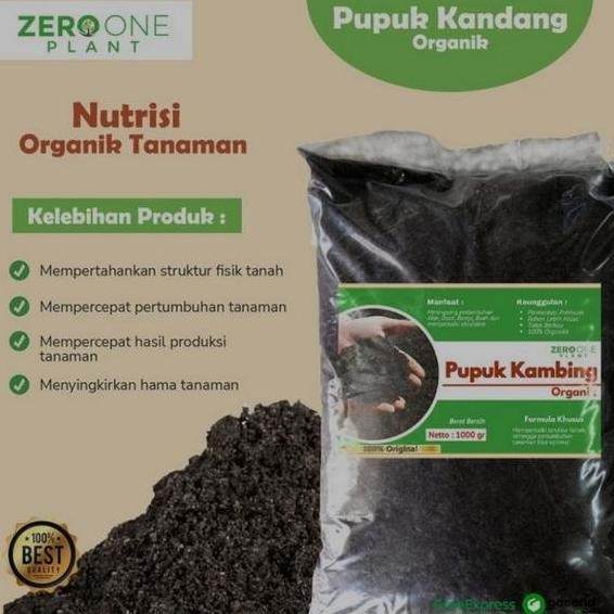 

Terlaris Pupuk Kandang Kambing Premium Media Tanam Penyubur Tanaman Buah Sayur