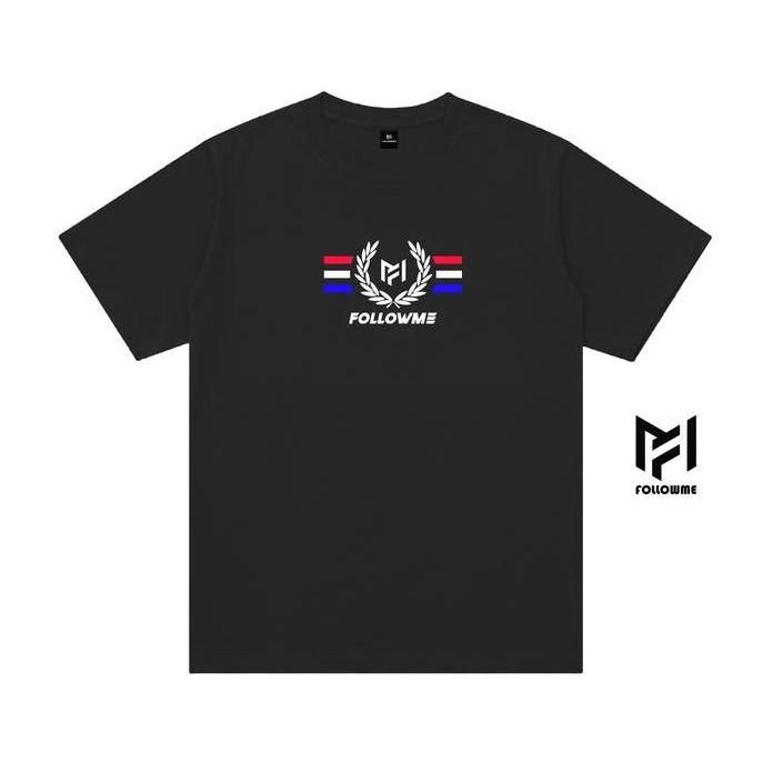 

Terlaris Followme - Kaos Pendek Followme Padi Premium Quality Unisex Tshirt Basic Distro Sablon Tebal