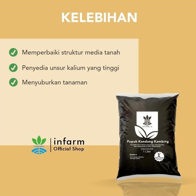 

Terlaris 12.12 Pupuk Kandang Kohe Kambing Organik 1L Tidak Berbau Dan Tidak Panas