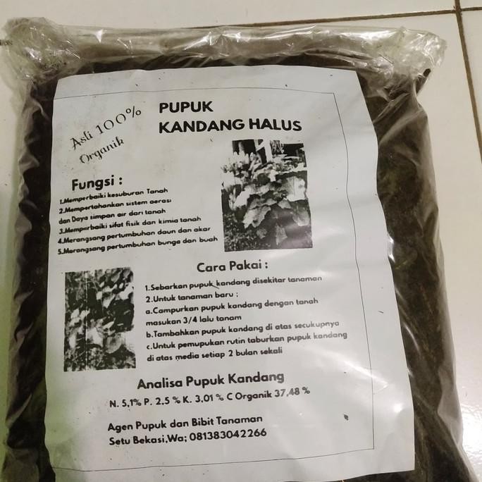 

Terlaris Pupuk Kandang Halus Berkualitas - Bagus Untuk Pupuk Tabulampot