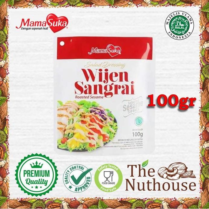 

Terlaris Mamasuka Salad Dressing Roasted Sesame / Wijen Sangrai 100Gr [Halal]