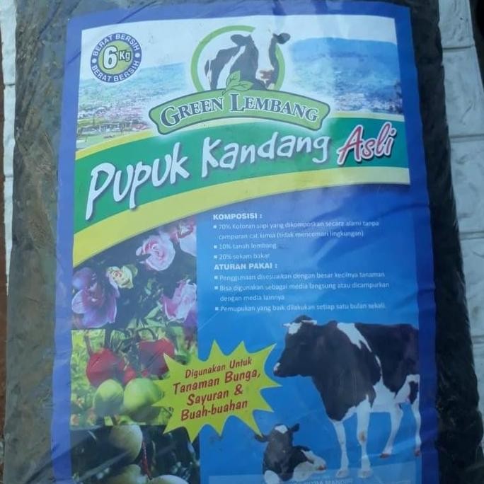 

Terlaris Pupuk Kandang Asli Lembang (Berat 6Kg)