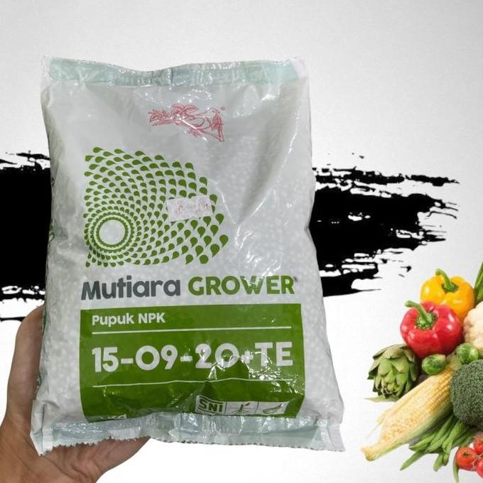 

Terlaris Raja Indo Kemasan Ori Pupuk Npk Mutiara Grower 15-09-20 Te 1 Kg Asli Pupuk Mutiara 150920 - Pupuk Npk Daun Pertumbuhan