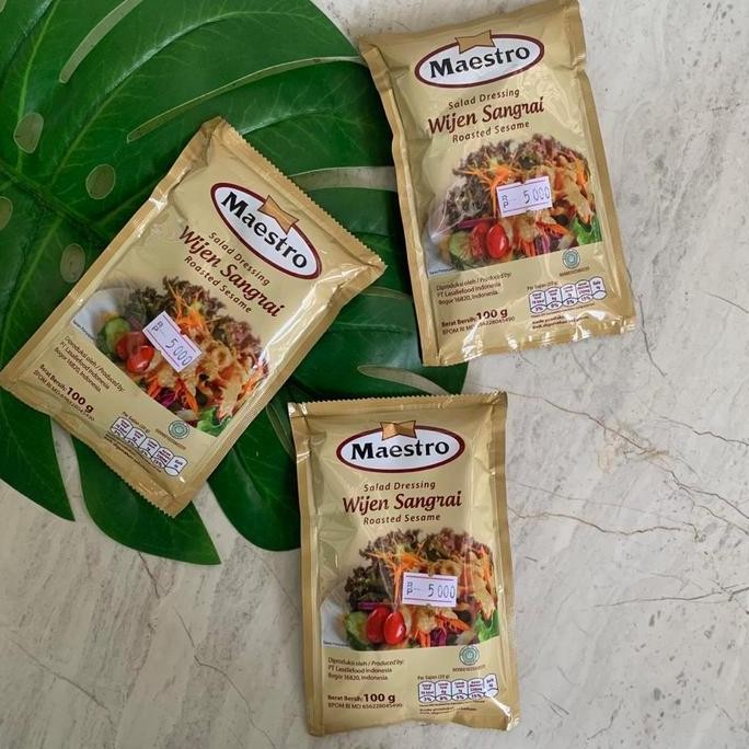 

Terlaris Maestro Wijen Sangrai 100Gr