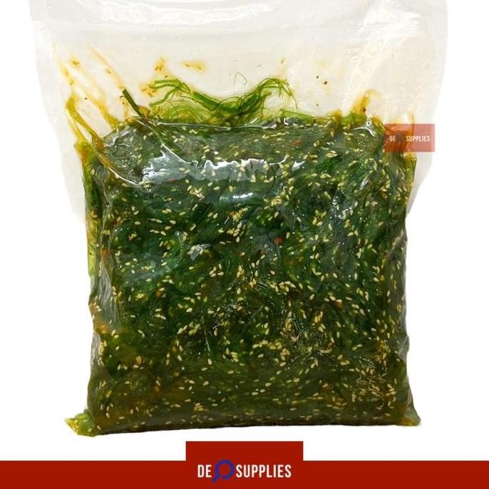 

Terlaris Chuka Wakame 1Kg - Seaweed Salad Rumput Laut Aroma Wijen Jepang Frozen