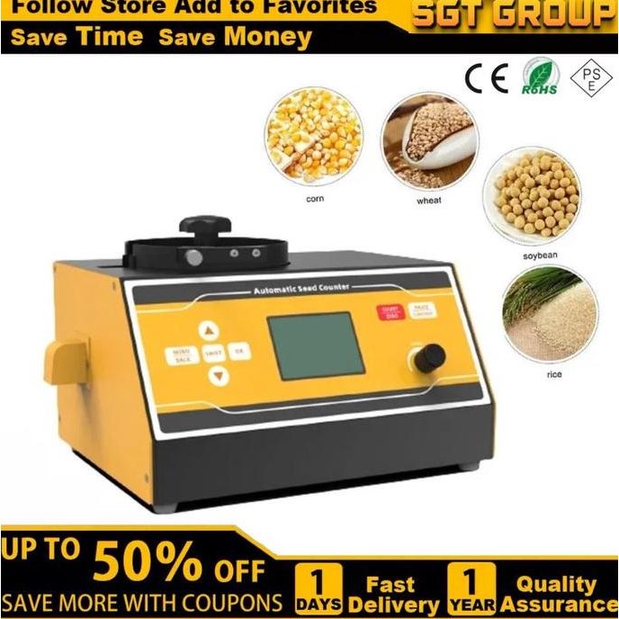 

Terlaris Sly-C Automatic Seeds Counter Counting Machine Alat Hitung Benih Bibit Biji-Bijian Nasi Gandum Sorgum Jagung Sayuran