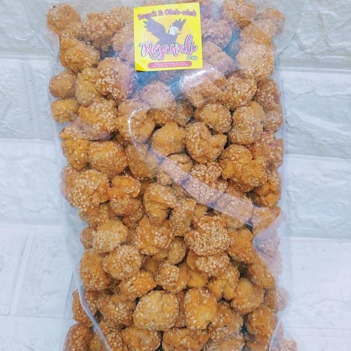 

Terlaris 1Kg Onde Kering Kelereng Manis Renyah /Onde Kelereng Wijen