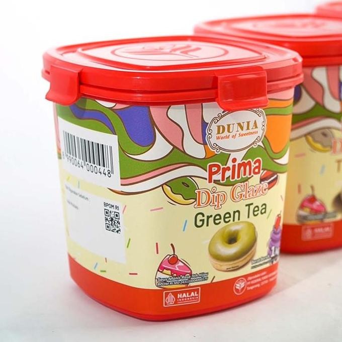 

Produk Baru!! Dunia Dip Glaze Greentea 1kg | Celupan, Topping, dan Selai untuk Baking, Snack, Minuman. Coklat Matcha