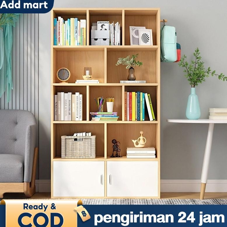 Rak Buku Serbaguna / Rak Pajangan / Penyekat Ruangan / Rak Mainan