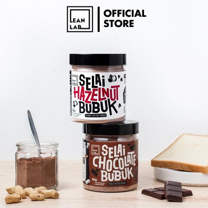 

Produk Baru!! Lean Lab Selai Hazelnut Starter Pack 250gr x2 Coklat Low Sugar Low Fat Natural