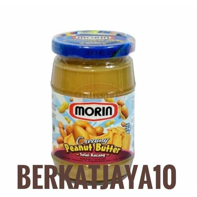 

Produk Baru!! Morin Peanut Butter Creamy 330gr Selai Kacang Olesan Roti