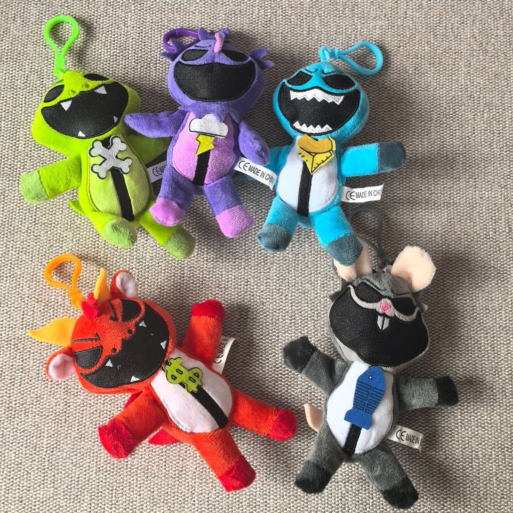 Gantungan Plush Periferal Permainan Nightmare Black Sheep Baru