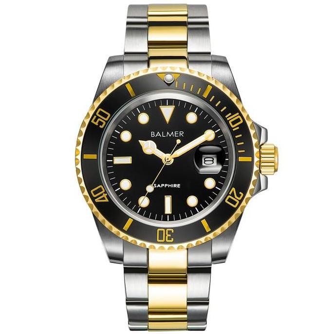 Murah Jam Tangan Pria Balmer 7918 Saphire Glass