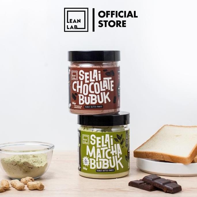 

Produk Baru!! Lean Lab Selai Matcha Starter Pack (250gr x2) Peanut Butter Powder