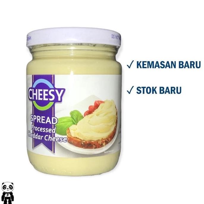 

Produk Baru!! Cheesy Spread Keju Oles Selai Keju Cheddar 240g
