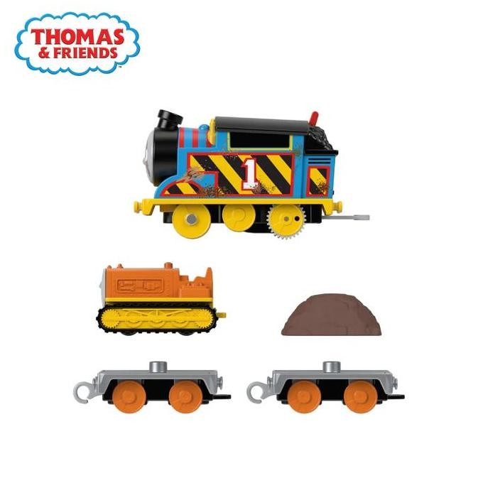 Murah NEW LOOK Thomas & Friends Motorized Construction Crew Thomas & Terence The Tractor - Mainan Ke