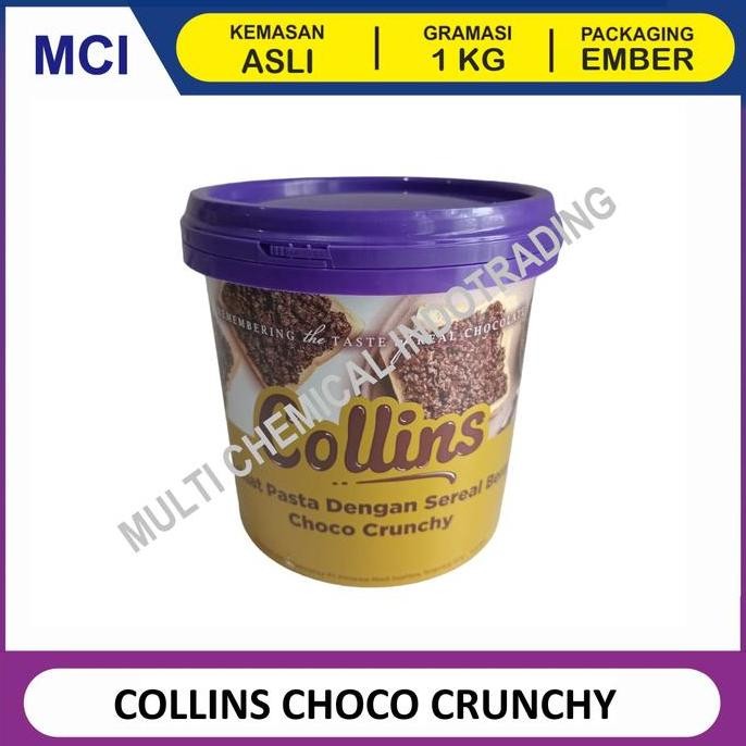 

Produk Baru!! COLLINS CHOCO CRUNCHY 1 KG TOPPING COKELAT SELAI CHOCOLATE CRUNCHY