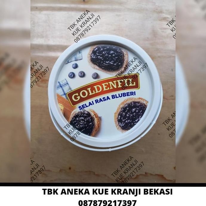 

Produk Baru!! goldenfill selai rasa blueberry 1 kg ember golden fill