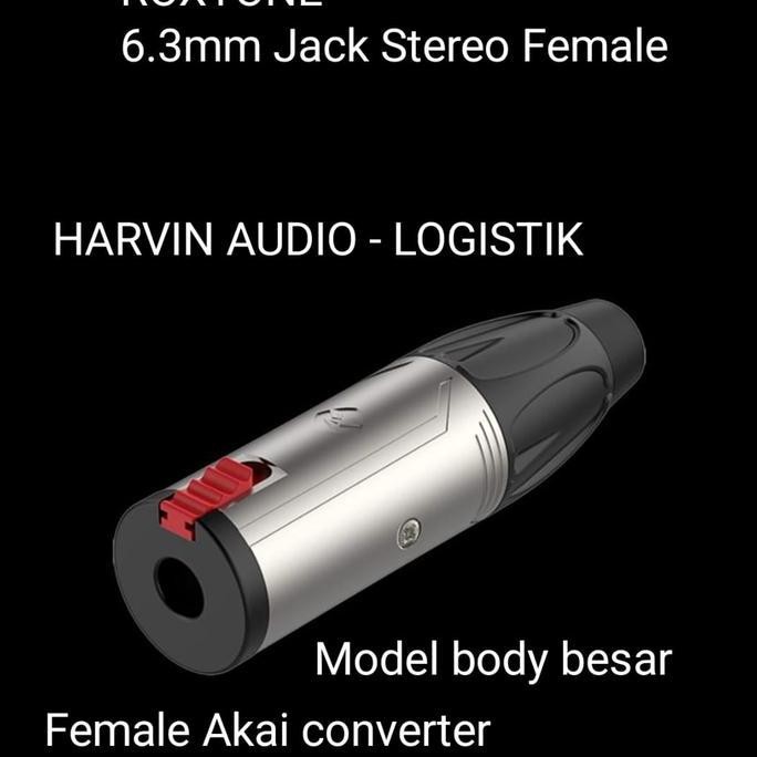 ROXTONE - Akai Female 6,5 stereo jack