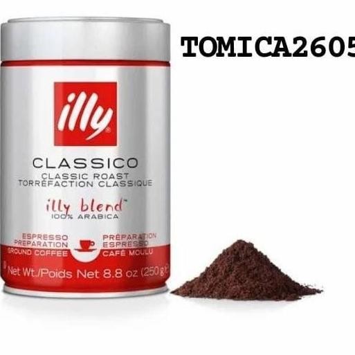 

Coffee Illy Medium Roasted Ground 250 gram Kopi Bubuk Arabica