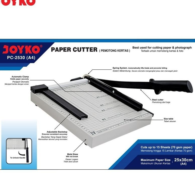 

R Cutter Joyo Pc2530 Pemotong Erta A4