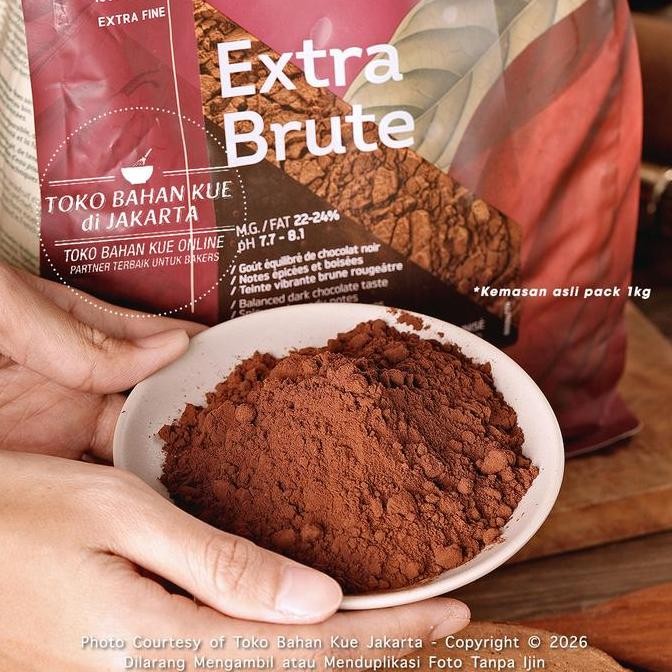 

Cacao Barry Pure Cocoa Powder Extra Brute 100gr Coklat Bubuk Cokelat