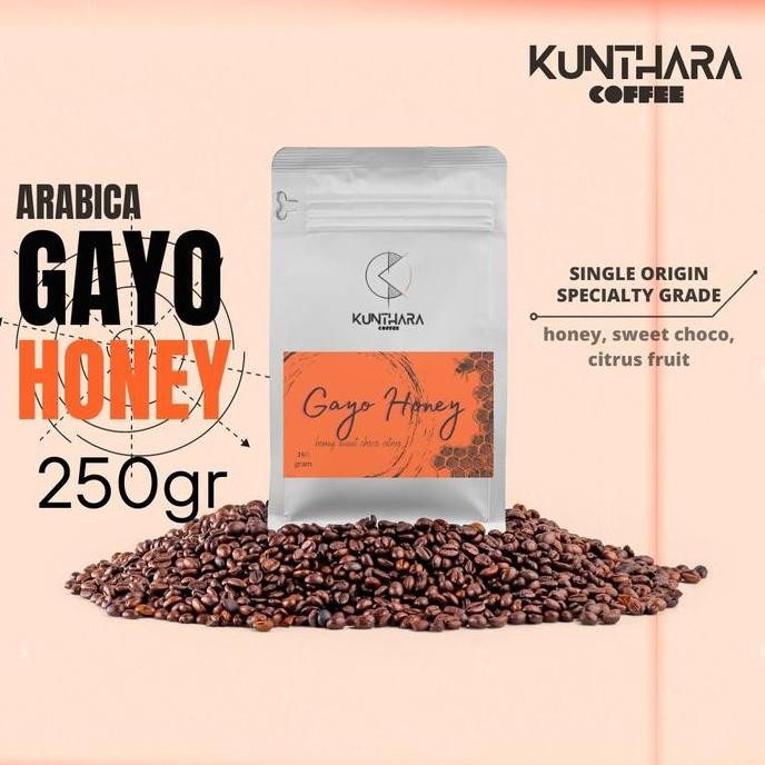 

Kopi Arabica Gayo Honey - 250gr | Biji/Bubuk