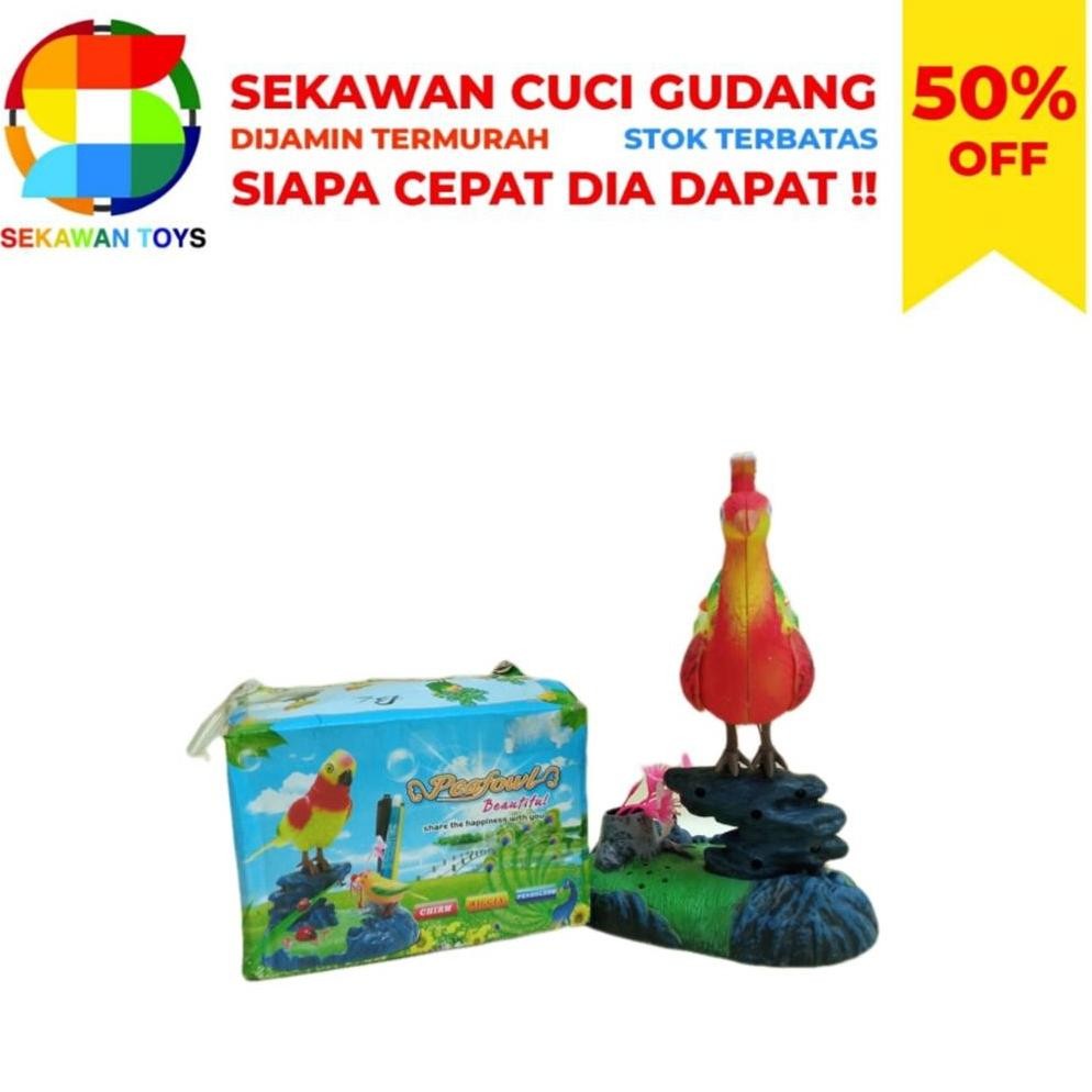 Fsd-34 Vex-2126 Mainan Anak/Peafowl Beautiful  Dos Sekawan Sale 23 Termurah