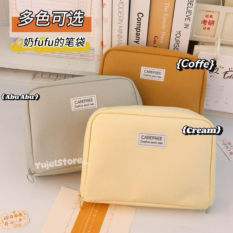 

Er-87 Tempat Pensil Multifungsi / Tas Perlengkapan Kantor Dan Anak Sekolah / Kotak Pensil Aesthetic