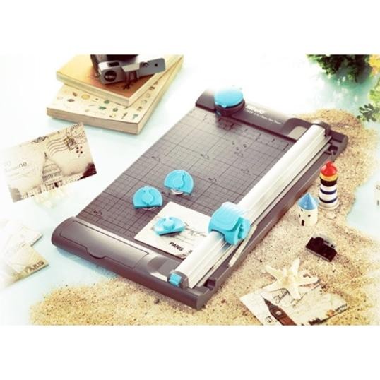 

Trio 4 In 1 Rotary R Trimmer Alat Pemotong Erta Cutting Mat