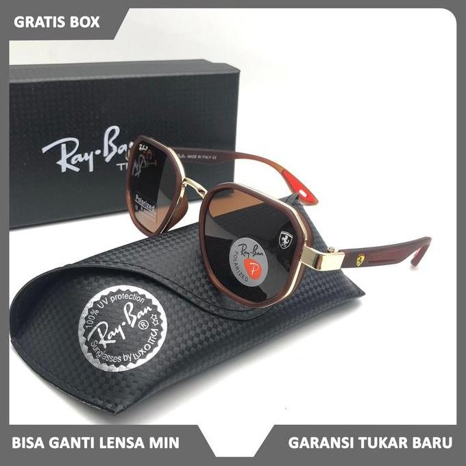 New Kacamata Sangglass Rayban006 3674 / Kacamata Korea / Kacamata Hitam Polarized / Kacamat Pria / K