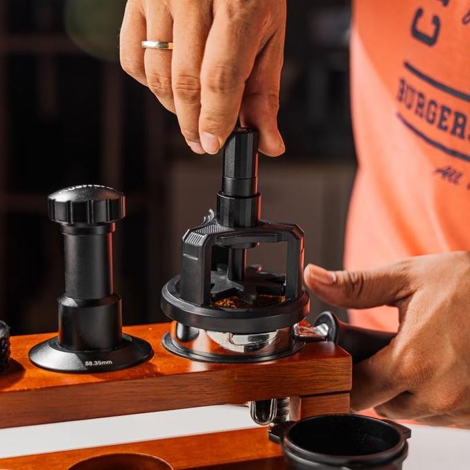 

Guerrero WDT High Speed Rotary Distribution Tool Penghancur Bubuk Kopi for 58mm Portafilter