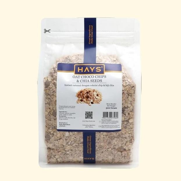 

Oatmeal Choco Chip Chia Eed Gram Oat N Nt Oatmeal Dengan Choco Chip Dan Chia Hay Coelat Granola
