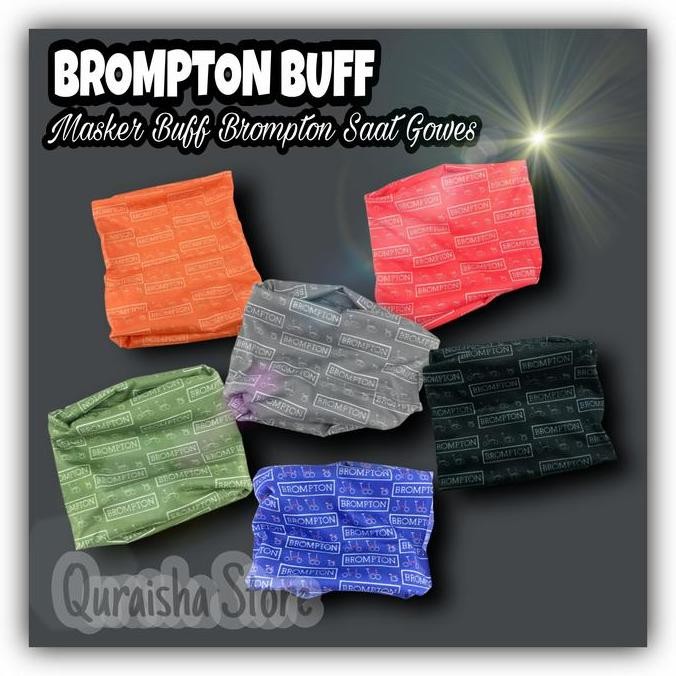 Brompton Buff | Masker Sepeda Lipat Brompton