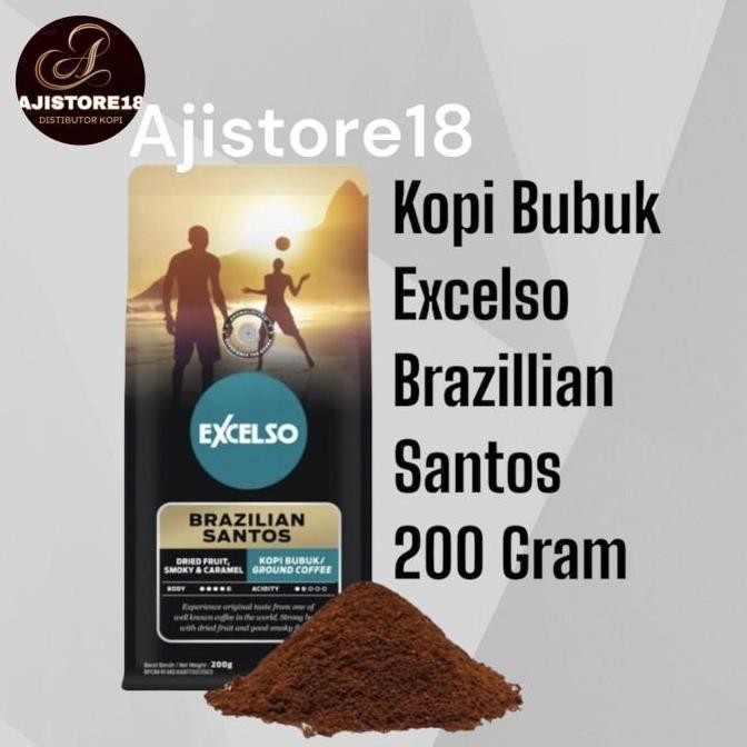 

kopi excelso brazilian santos bubuk