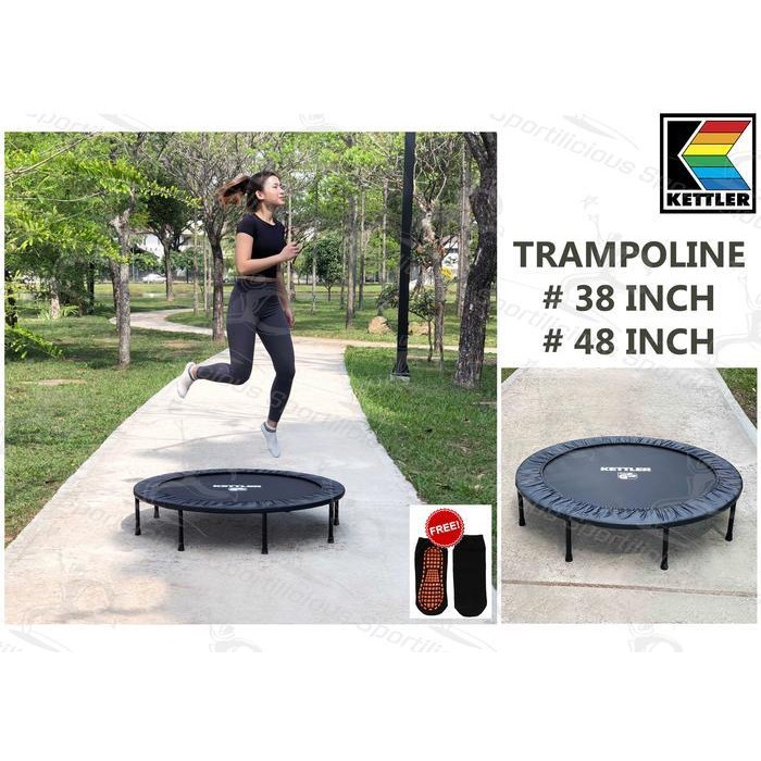 Kettler Trampoline 48 Inchi Trampolin Alat Lompat Anak Dewasa Original Dan Terpercaya