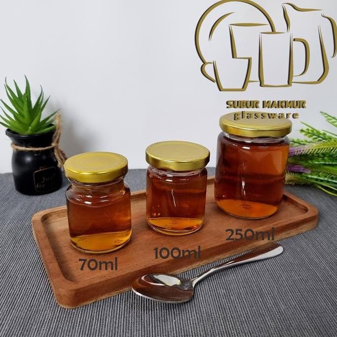 

Produk Baru!! [Set 6 Pcs] Toples Sambal Kedap Udara 250ml ( BJ250 ). Cabe / Selai