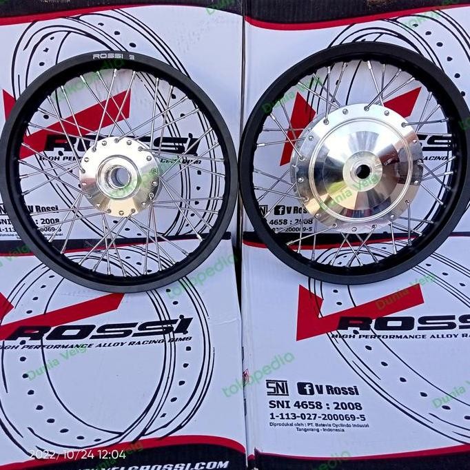 siap kirim velg jari jari vrossi ring 14 / ring 17 mio sporty,mio m3