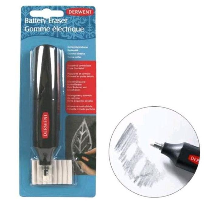 

BEBAS ONGKIR - DERWENT BATTERY OPERATED ERASER PENGHAPUS BATERAI ELEKTRIK