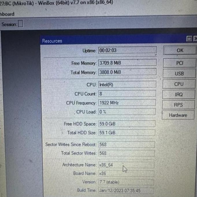 Mikrotik PC x86_64bit Lv.6 free Upgrade Downgrade