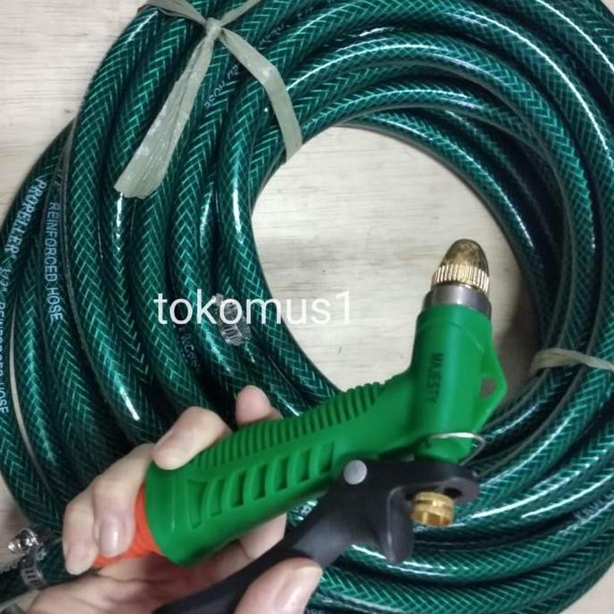 new paket selang 1/2 inch benang anti lumut + semprotan kepala kuning terl