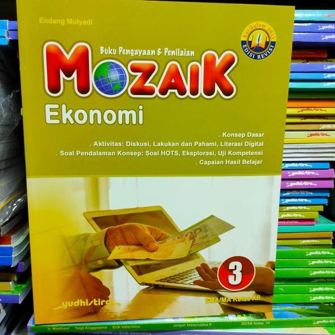 ready stock Mozaik Ekonomi SMA Kelas XII/12 Yudhistira