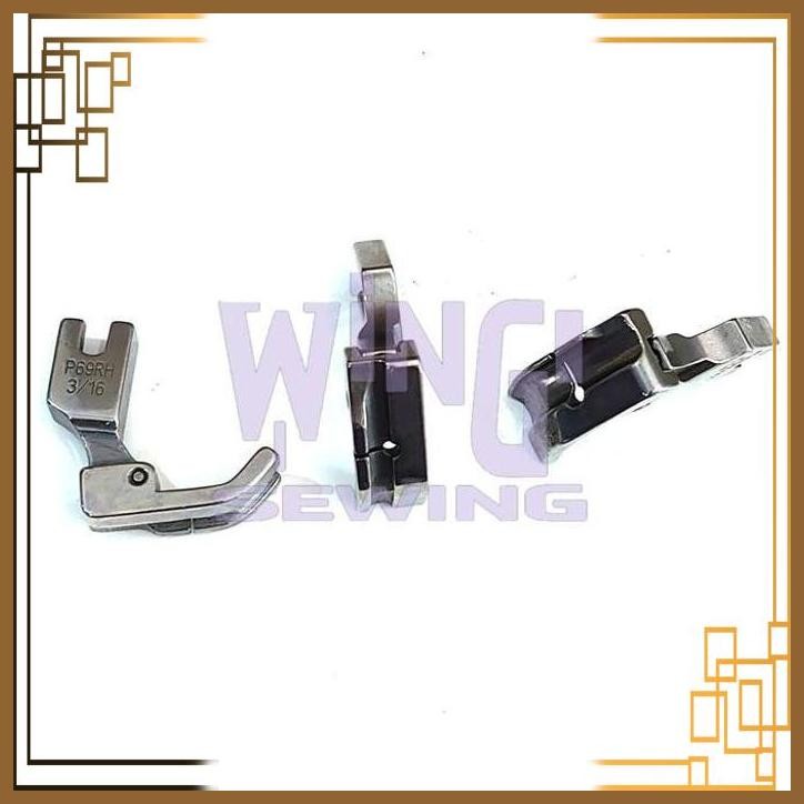 [WGS] SEPATU COAK KANAN PITA PAIPING MESIN JAHIT INDUSTRI P69RH