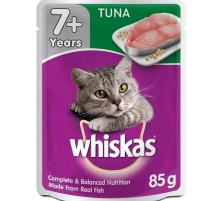 

WHISKAS SACHET 85G TUNA 7+ ( 1 DUS 24 BIJI ) TERMURAH