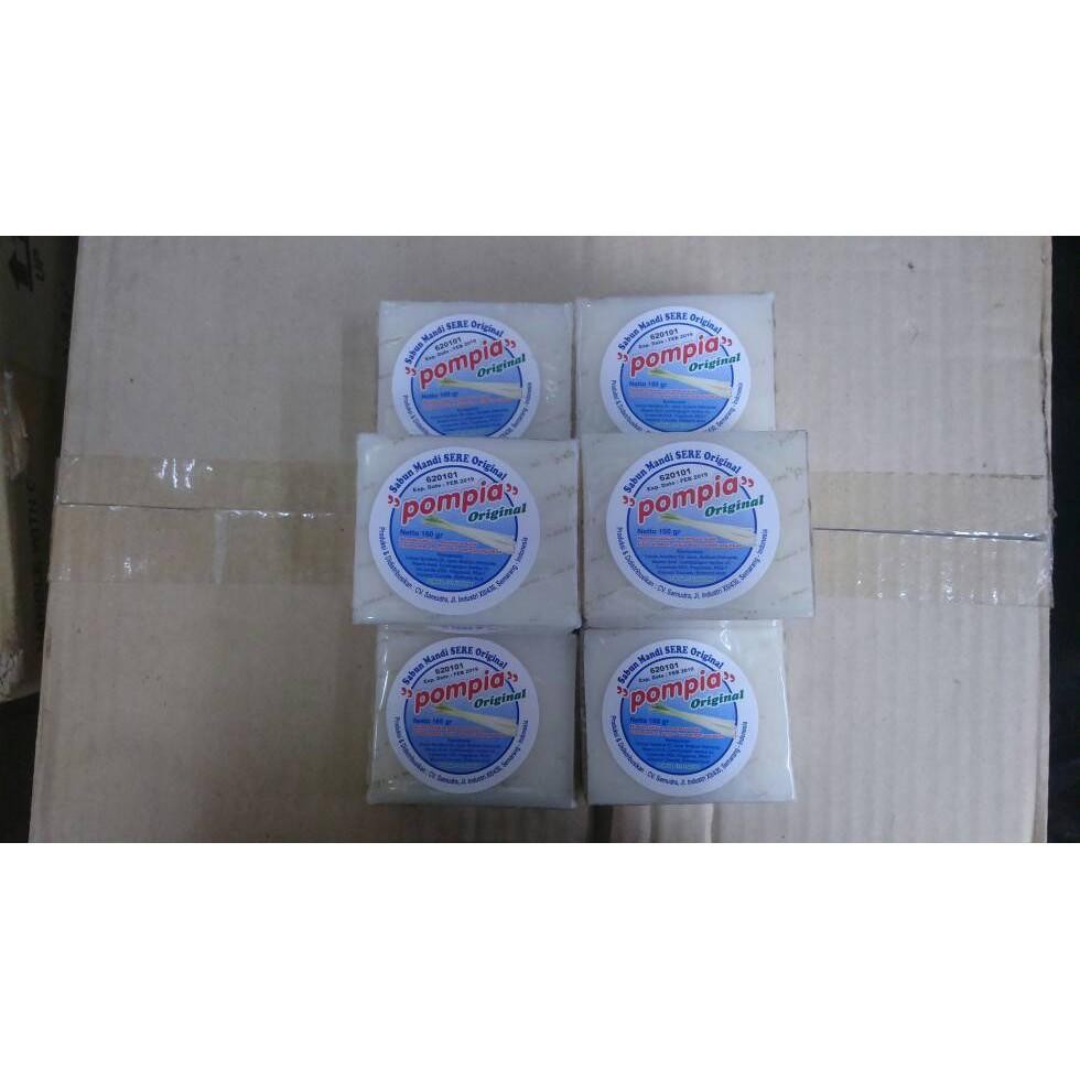Pompia Sabun Sereh Kotak Bpom - Sabun Sereh Kotak Pompia Original