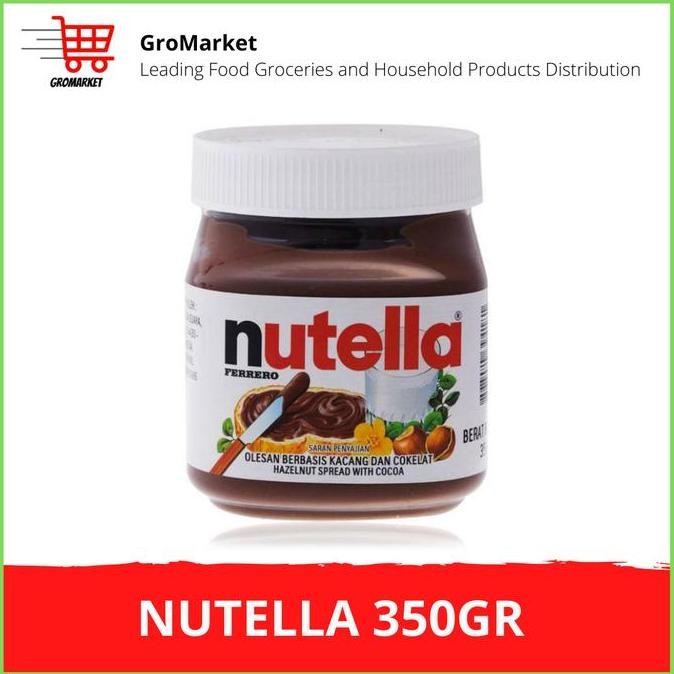 

Produk Baru!! Nutella Hazelnut Spread Cocoa Selai 350 gram
