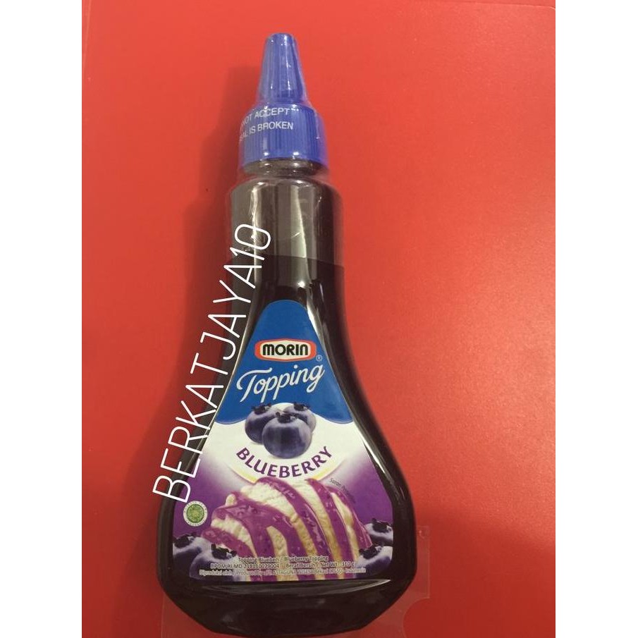 

Produk Baru!! Morin Topping Blueberry Selai kemasan botol 310 gr