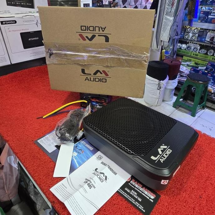 ready Subwoofer Kolong Aktif LM AUDIO LM-80S