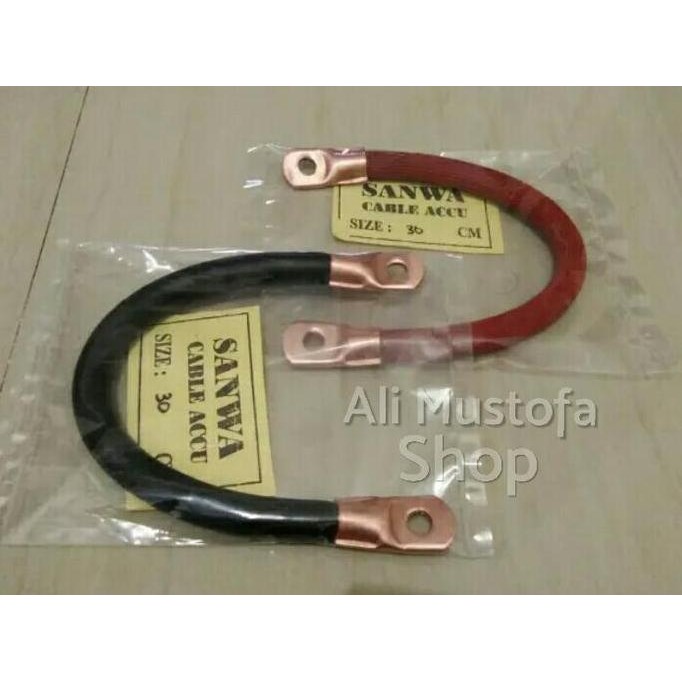 Promo Kabel Aki Mobil Diesel 30cm 24 volt COD