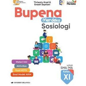 ready stock ERLANGGA-BUPENA MERDEKA SOSIOLOGI SMA 11/KM